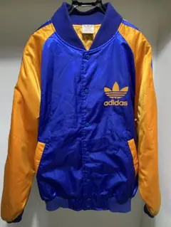 80s 90s adidas アディダス ナイロンスタジャン サテン デサント製