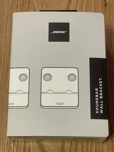 ●BOSE サウンドバー用壁掛け金具(ホワイト) BOSE《Soundbar Wall Bracket》 SB-W-BRACKET未使用・開封品●