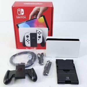 【空箱】有機ELモデル ニンテンドースイッチ Switch空箱＋ドックなどアクセサリーのみ 【本体/Joy-con/ACアダプター欠品】★962v02