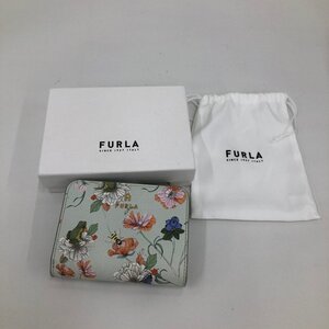 FURLA フルラ カメリア 二つ折り財布 フラワー 箱 保存袋 【DAAQ0055】