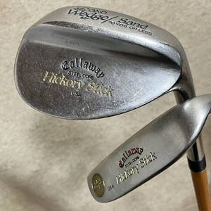 キャロウェイ　Callaway　ヒッコリースティック　HickoryStick　SandWedge　Putter　サンドウェッジ　パター　2本セット