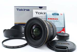 ☆外観極上美品 Tokina 超広角ズームレンズ AT-X PRO DX 11-20mm F2.8 ニコンFマウント 元箱・フード付き