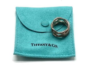 【え沖】TIFFANY&Co. ティファニー ケルティック ノット リング シルバー925 Silver 銀 指輪 アクセサリー レディース 沖511 MD435MSS33