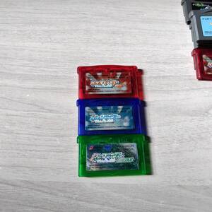 ☆GBA　ポケットモンスター エメラルド　サファイア　ルビー　　レターパックライトFC8本までGB30本までGBA30本以上同梱可☆