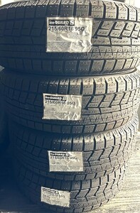 4本セット!　ヨコハマ 215/60R16 iG60 2021年製 アイスガード6 スタッドレス 在庫処分品 