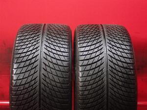 中古タイヤ 285/35R21 105W 2本セット ミシュラン パイロット アルペン 5 SUV MICHELIN PILOT ALPIN 5 SUV 9.5分山 マセラティ レヴァンテ