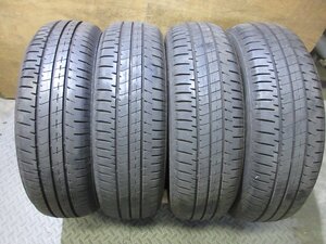 8443N2M〇　165/50R15 タイヤ　4本　 ブリヂストン ECOPIA NH200C 2022年製　バリ山　側面に薄シワあり　【本州四国九州送料】