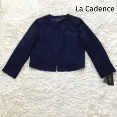 ♡La Cadence♡東京イギン　新品タグ付き　ノーカラージャケット　19号