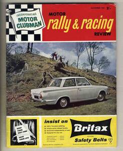 【c4388】62.11 MOTOR rally & racing REVIEW／ツールドフランス1962、キャンピングカー、…