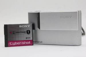 【返品保証】 ソニー SONY Cyber-shot DSC-T10 3x バッテリー付き コンパクトデジタルカメラ v1444