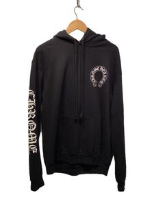 CHROME HEARTS◆MATTYBOYChomperHorseshoeHo/パーカー/M/コットン/BLK/2990-304-6045