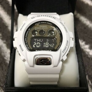 【カシオ】 ジーショック 新品 腕時計 未使用品 ホワイト GD-X6900FB-7JF CASIO 男性 メンズ