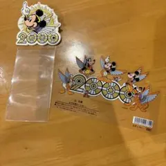 ディズニー 2000年度 チケットホルダー　ステッカー