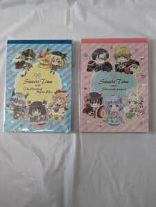 スイーツといっしょ　メモ　白猫プロジェクト&魔法使いと黒猫のウィズ　未使用未開封　2冊セット　メモ帳　スイーツといっしょ　メモ