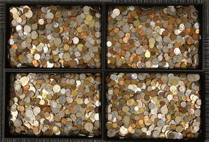外国コイン 海外コイン 16329g まとめて おまとめ 大量 古銭 コイン 硬貨