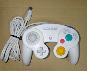 純正品　ニンテンドー　ゲームキューブ　コントローラー　ホワイト　Nintendo GameCube Controller GC