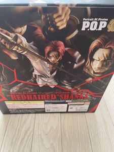 未開封 正規品 ワンピース フィギュア メガハウス POP 赤髪のシャンクス ONEPIECE FIGURE ONE PIECE Portrait.Of.Pirates