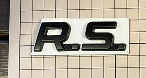 ルノー スポール RS リアエンブレム ブラック