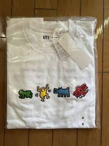 未開封！UTアーカイブ UT キース・ヘリング Tシャツ Mサイズ ホワイト 白 Keith Haring