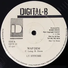 英12" Lt. Stitchie Wap Dem / Wap Dem (Mix 2); Version DBTX021 Digital B UK /00210