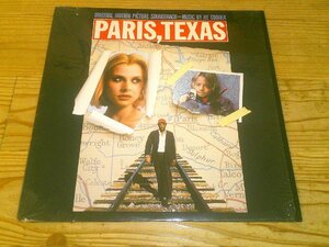 LP：PARIS, TEXAS RY COODER ライ・クーダー パリ、テキサス サウンドトラック サントラ：US盤：シュリンク付