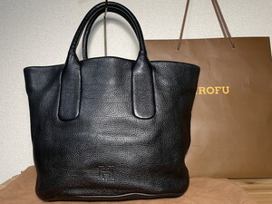 ●１６８００円即決・送料込み●　　★人気の黒★　★　HIROFU ヒロフ　レザーバッグ 