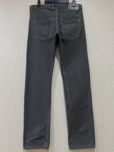 ※DIESEL ディーゼル BRADDOM 0075J REGULAR SLIM-CARROT パンツ グレー イタリア製 29 　　　　　　 BJBA.I