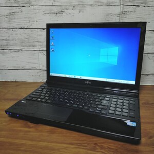 ★良品★バッテリー良好★富士通 LIFEBOOK AH47/K★Core i7-3632QM 2.20GHz SSD256GB メモリ8GB カメラ Blu-ray Bluetooth Win10 Home★176