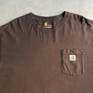 ビッグサイズ Carhartt カーハート ポケットTシャツ ORIGINAL FIT メンズ2XL