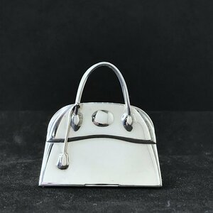 HERMES エルメス バッグ ボリード ピルケース 小物入れ ネックレストップ sv 950 シルバー 良品 M6218