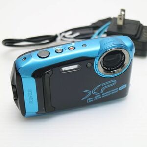 良品中古 FinePix XP140 スカイブルー 即日発送 FUJIFILM コンパクトデジタルカメラ あすつく 土日祝発送OK