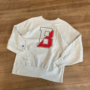 Champion チャンピオン リバースウィーブ USA製 90s ビンテージ　スウェット　カレッジ　両面　トリコタグ　L