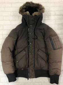 ■ nonnative ノンネイティブ TROOPER HOODED DOWN BLOUSON トルーパー フーデッド ダウンジャケット 日焼け加工 NN-JU2010 1 ●230108