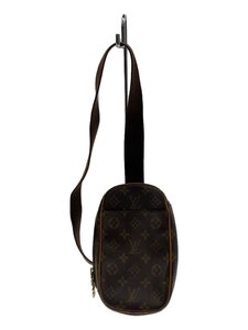 LOUIS VUITTON◆ポシェット・ガンジュ_モノグラム・キャンバス_BRW/-/BRW/総柄