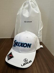 レクサス　松山英樹モデル　キャップ　帽子　ゴルフ　スリクソン　SRIXON