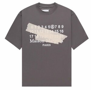 MAISON MARGIELA メゾンマルジェラ トップス Tシャツ シンプル メンズ レディース グレー サイズ46