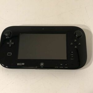 ★動作確認済★Nintendo Wii U 本体 ゲームパッド WUP-010 ブラック AAL0424小5569/0523