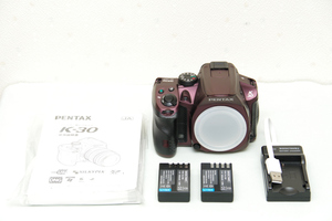 ★☆ペンタックス PENTAX K-30 ボディ シルキーボルドー 美品！ RICOH☆★