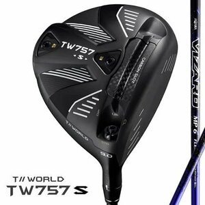 新品 ホンマ ツアーワールド TW757 Type-S 9° 純正カーボン VIZARD MP 6 (S) 日本仕様 TW757S MP6