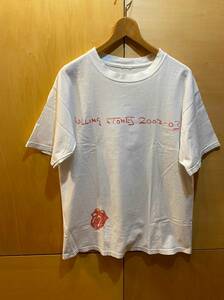 ローリングストーンズ ROLLING STONES Tシャツ ビンテージ 古着 USA 星条旗 バンT