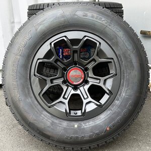 ハイラックス プラド FJクルーザー 新品 スタッドレス 17インチ タイヤホイール4本 GOODYEAR ICENAVI SUV 265/65R17 265/70R17 PCD 139.7 6