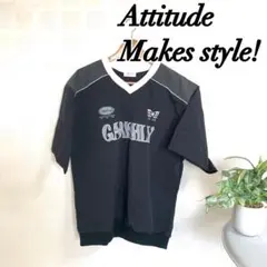 Attitude Makes style! アティチュード　ロゴ入り ジャンパー