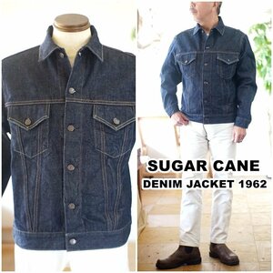 SUGARCANE 　シュガーケーン　東洋エンタープライズ　TOYO　デニムジャケット　Gジャン　サードモデル　１９６２年モデル サイズM