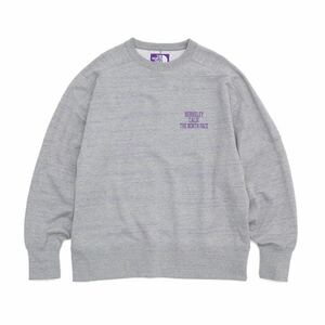 THE NORTH FACE PURPLE LABEL Field Crew Neck Sweat ノースフェイス パープルレーベル L grey スウェット