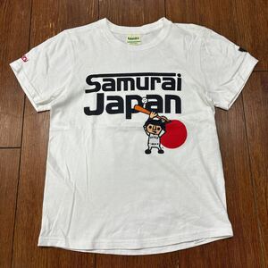 Laundry/ランドリー Tシャツ XS samurai japan 白 h1