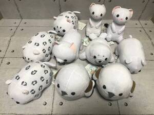 【送料：80cmサイズ】ポケット動物園◆白いともだち◆ＳＴサイズ◆10体【プライズ品】