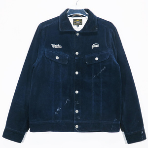 WTAPS ダブルタップス 09AW RANCHO/JACKET.FIELD.CTN.CORDUROY ランチョ ジャケット コットンコーデュロイ アウター ネイビー サイズM sepk