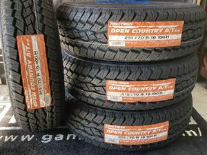 ◆在庫あり! 4本set 215/70R16 TOYOオープンカントリーAT EX ホワイトレター ジムニー JA22 JA11 JB23 JB43 JB74 JB33 JB32 JB31 JB64 JA12