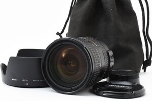 Nikon AF-S DX NIKKOR 18-200mm f/3.5-5.6 G ED IF VR [美品] HB-35 レンズフード ポーチ 前後キャップ付き 手ぶれ補正 望遠ズーム