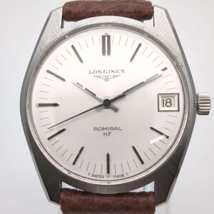 ロンジン　アドミラルHF　手巻き　6952　デイト　17石　メンズ　腕時計　アンティーク　LONGINES　中古　◆3111/藤枝インター店